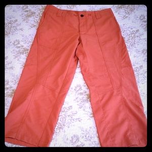 Patagonia orange crop pants size 6